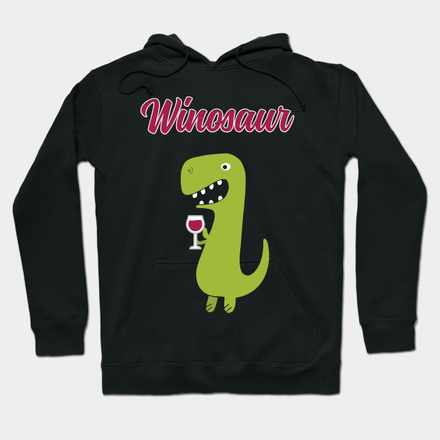 Winosaur winosaurs Hoodie by vladocar